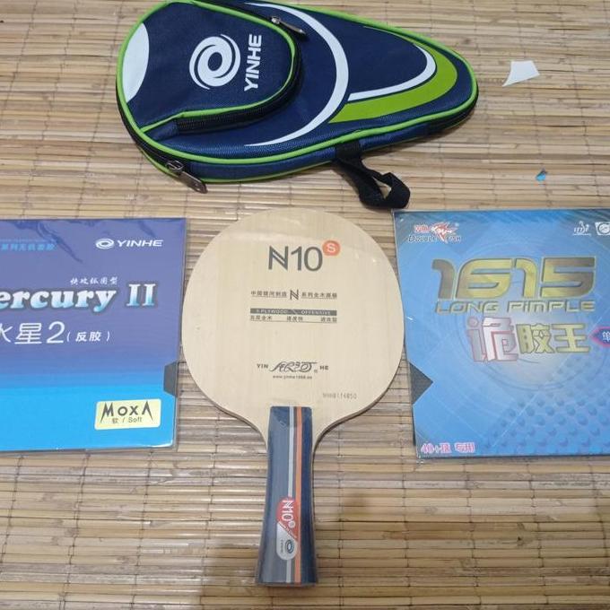 TERBARU - PAKET BET RAKIT TENIS MEJA PINGPONG BINTIK PEMULA