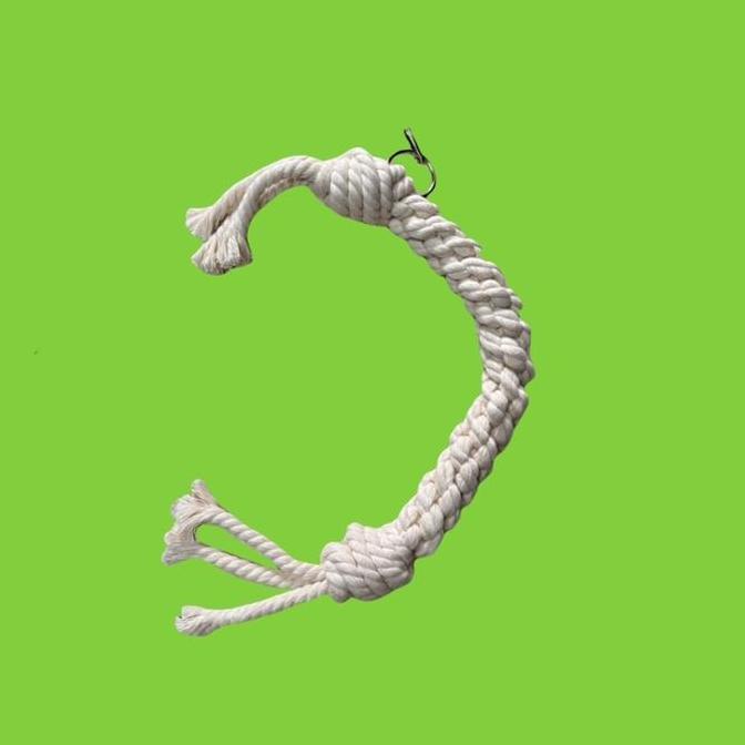 NEW Tali Mainan Burung Parrot Kakatua Conure Afgrey