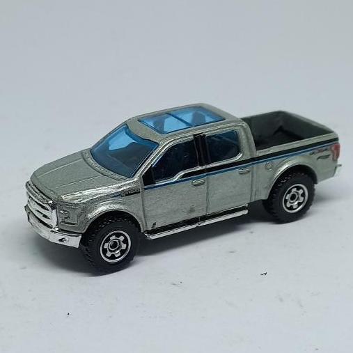 HOT WHEELS '15 FORD F150 F-150 SILVER LOOSE CUSTOM
