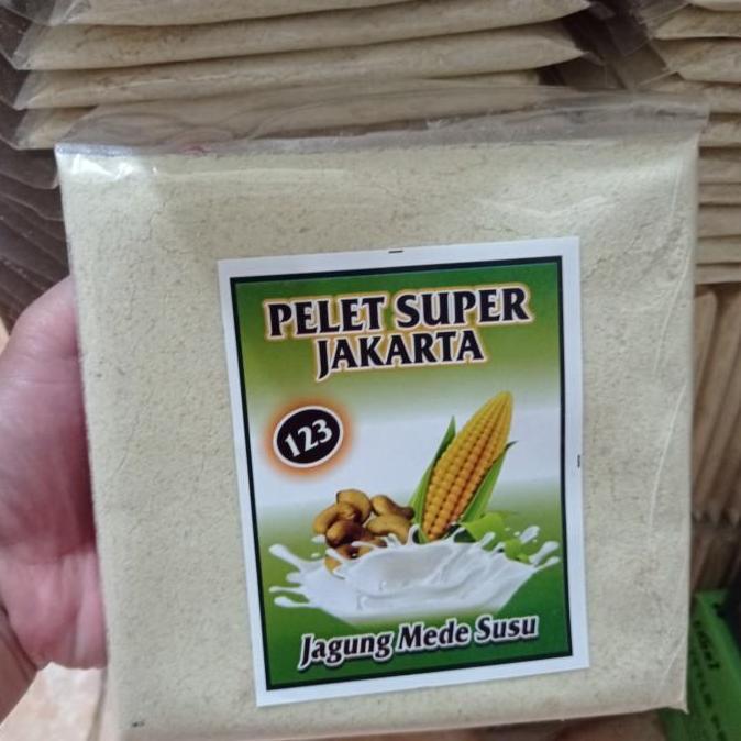 Pelet Jakarta jagung mede susu-umpan pelet ikan mas
