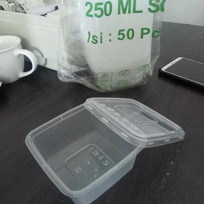 New- Thinwall Kotak 250 ml / Thinwall DM SQ 250 Square