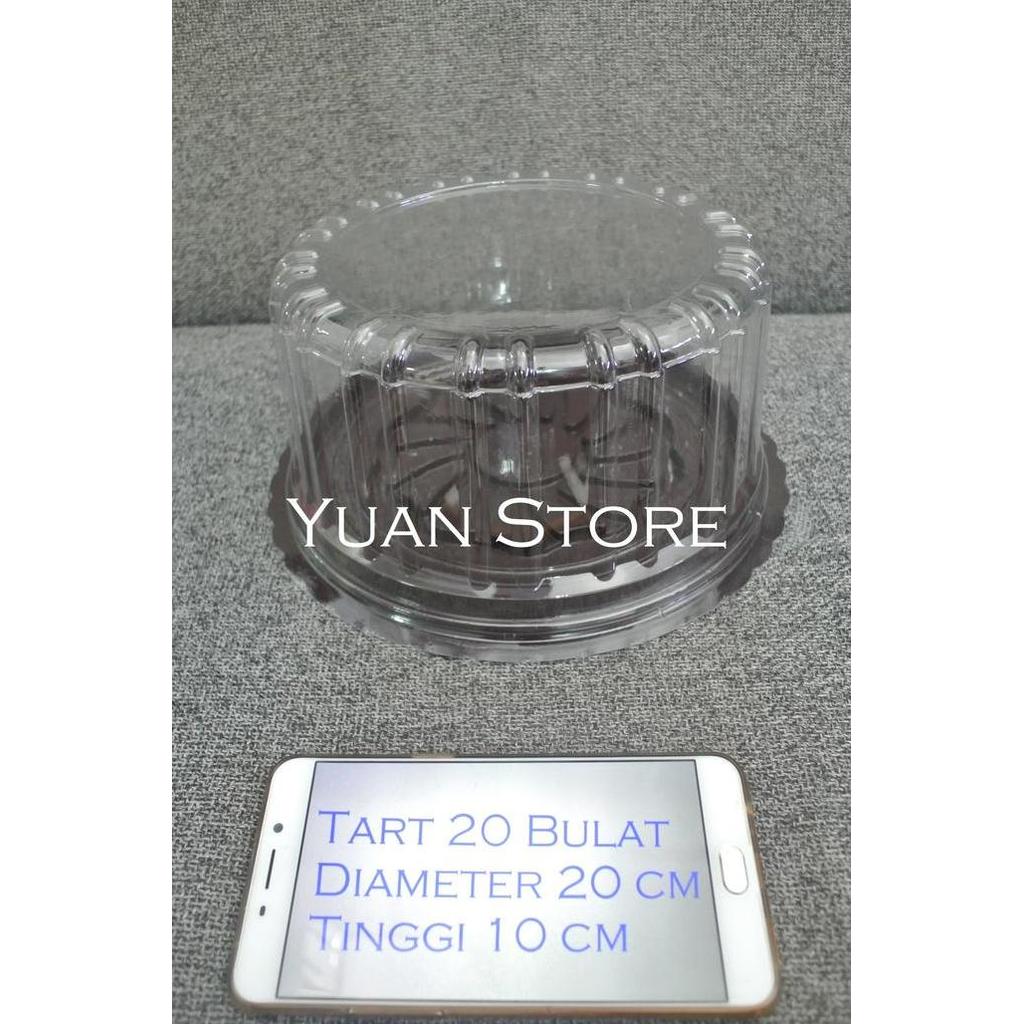 New- Mika Tart Bulat 20 cm | Mika Kue Tart | Mika Kue | Mika Bolu | Plastik