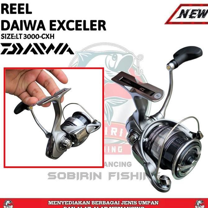 reel daiwa exceler lt 3000 cxh 2023 power handle