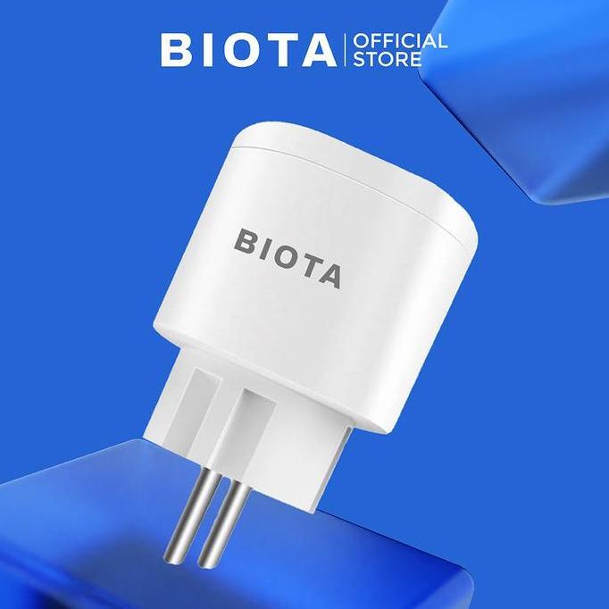 b1baylamon - biota smart plug colokan otomatis portabel watt meter wifi wireless