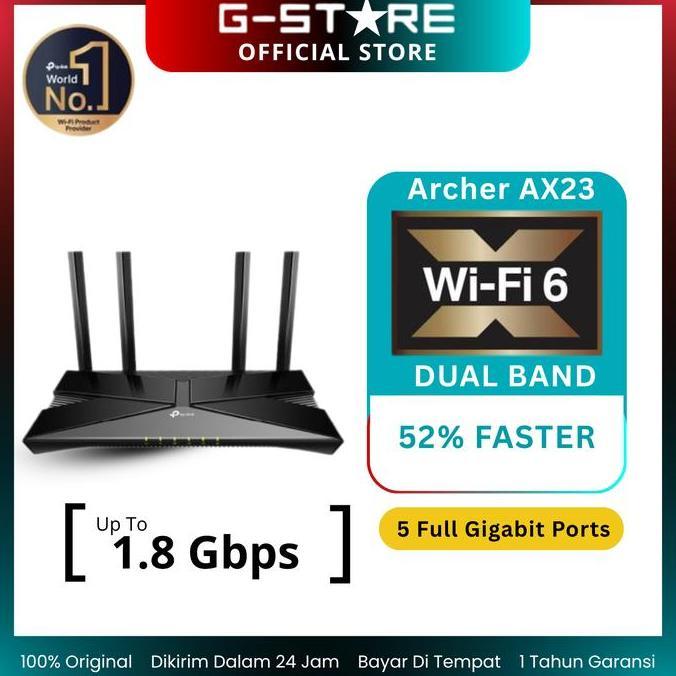TP-LINK Archer AX23 AX1800 Dual-Band Wi-Fi 6 Router AX 23 AX 1800