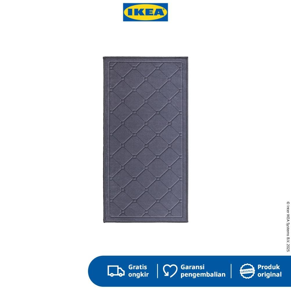 IKEA SHUFU Keset Multifungsi Kotak Abu 45x90cm