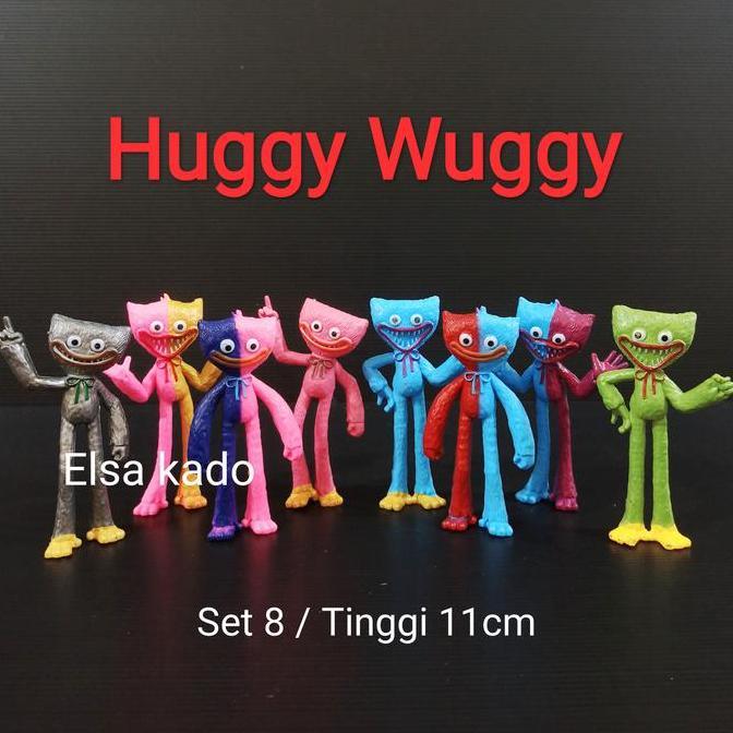 Mainan Figure Game Horor Poppy Playtime Huggy Wuggy Kissy Missy