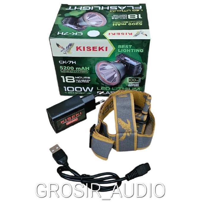 Senter Kepala Kiseki 100W Ck 7H ,Senter Head Kiseki Ck7H 100Watt ,Senter Kiseki 100W ,Kiseki Ck7H Or