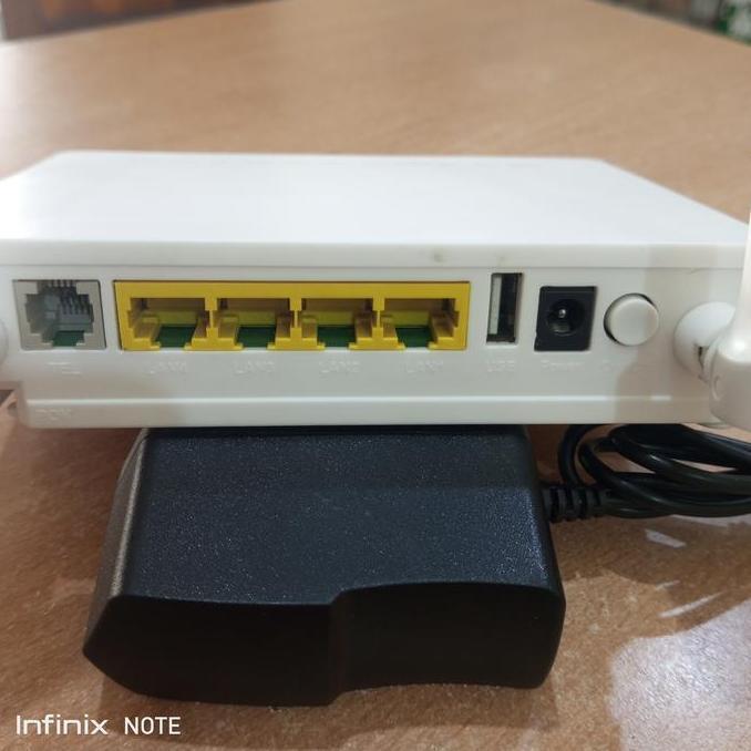 ONT XPON ZX-F663NV3A - F663NV3A + ADAPTOR (BEKAS NORMAL)