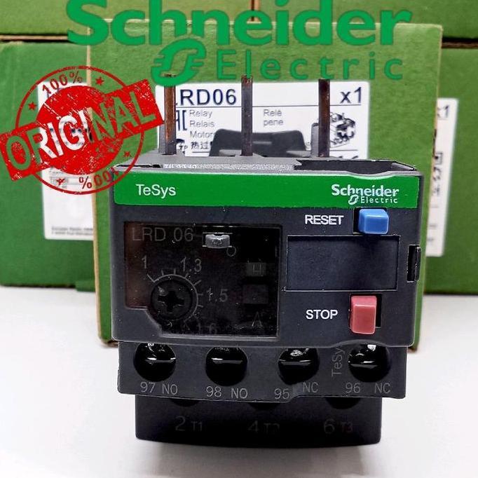 overload Schneider new original lrd06 1-1.6a/overload lrd 06 overload schneider LRD06 thermal overlo