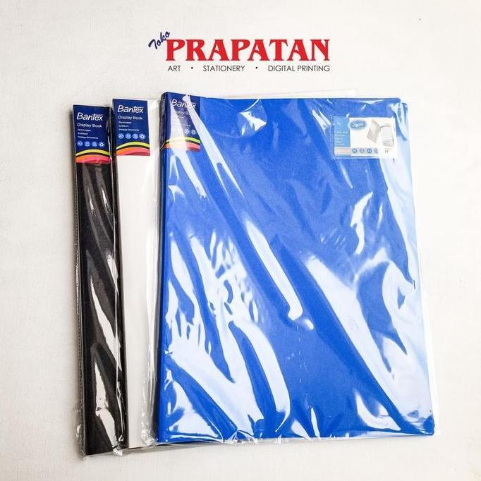 NEW BANTEX DISPLAY BOOK A3 20POCKETS / MAP FILES ORI