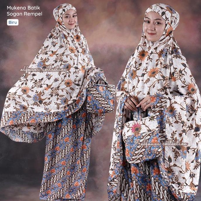 Mukena Bali Daun Putih