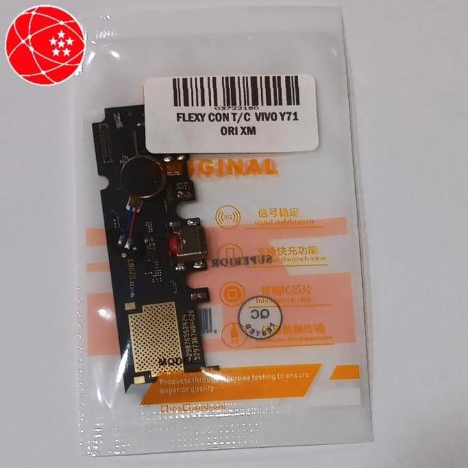 FLEXIBLE CHARGER+CON HF+MIC VIVO Y71 ORI PLUS IC