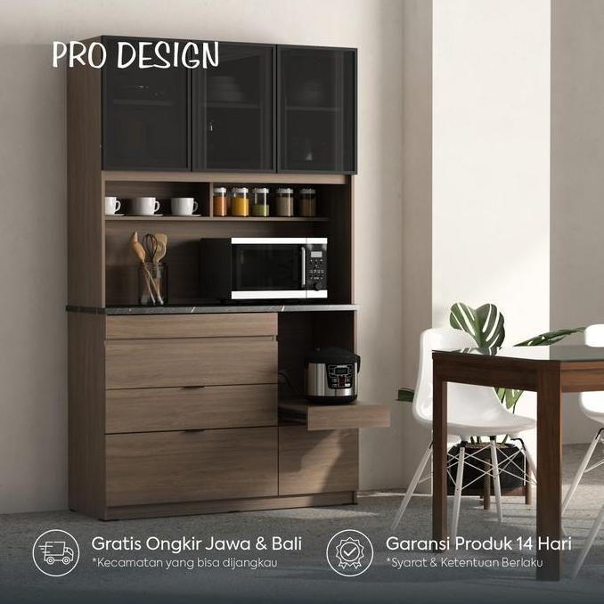 Terlaris Pro Design Nikari Kc120 Rak Dapur / Lemari Dapur