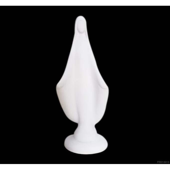 Patung Ave Maria / Maria Tangan Terbuka Putih Rohani Katolik