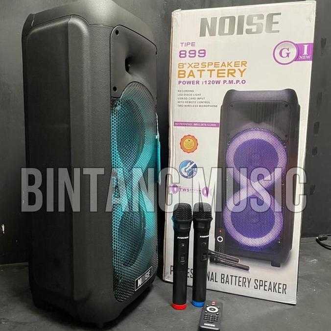Terlaris Speaker Portable Noise 899 Gi New Original Double Speaker 899Gi New