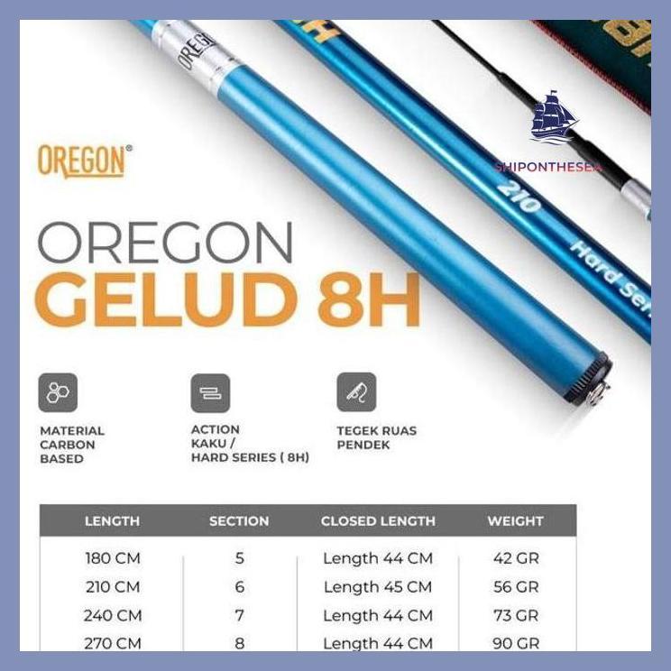 (PANCING) JORAN TEGEK OREGON GELUD 8H HARD SERIES GOOD QUALITY