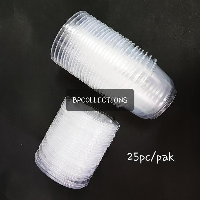 New- 500 pcs THINWALL 320ML 400 450 ML MANGKOK PLASTIK PUSPAN GROSIR 1 DUS