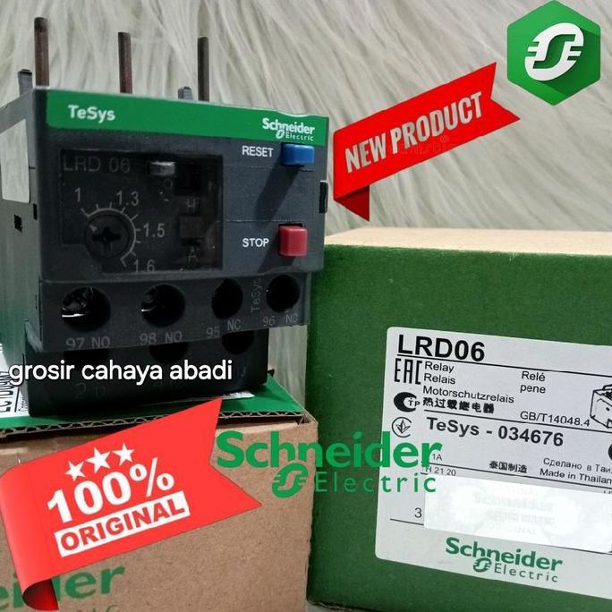 overload kontaktor schneider lrd06/lrd 06 1-1.6a/overload schneider FORSALE
