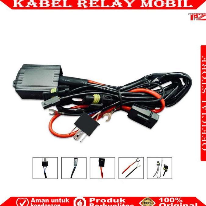 RAEDY SATUAN KABEL RELAY BILED MOBIL RELAY SUPER 2 BILED | KABE RELAY HID MOBIL 2 LAMPU PROMO
