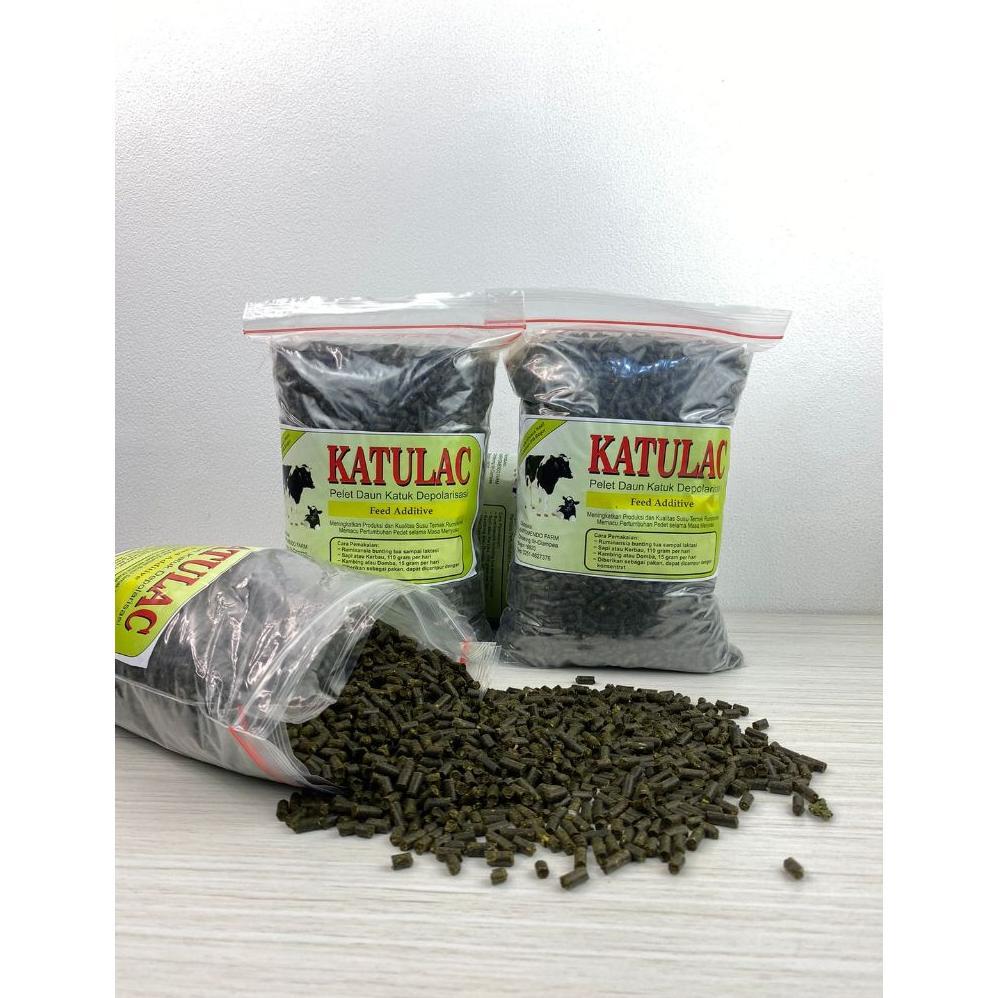 Konsentrat Penyubur Sapi Perah Katulac Pelet Daun Katuk Depolarisasi Membantu Memperlancar Air Susu 