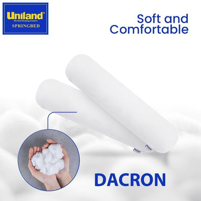 Bundling Uniland Bantal Dacron Silicon + Guling Dacron Silicon