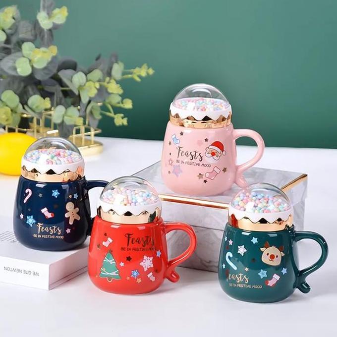 Hampers Christmas Mug Natal / Gelas Natal Set Premium Xmas Box Gift Christmas / Mug Hadiah Natal / M