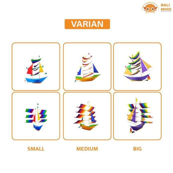 Layangan Kapal - Layangan Motif Kapal - Kapal Terbang - Layangan Unik - Laut Terbang GOL