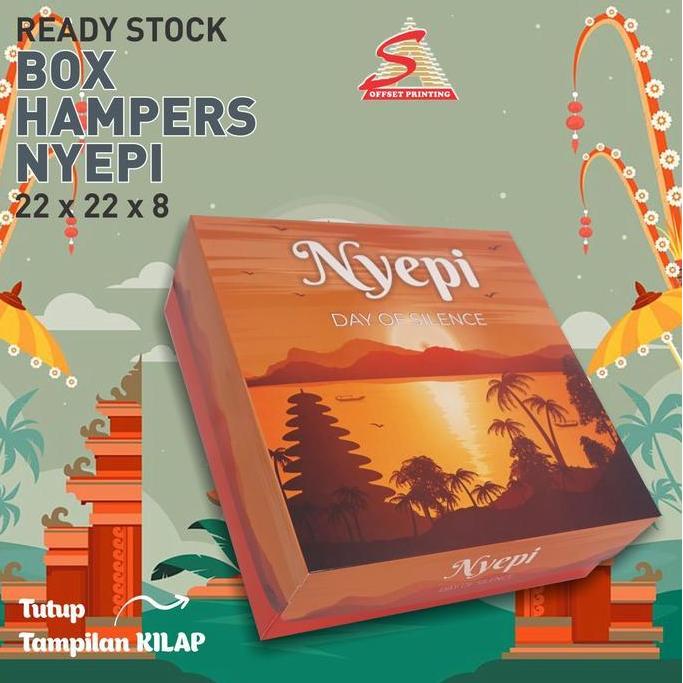 :<:<:<:<] 22x22x8 Box Hampers Hari Raya Nyepi