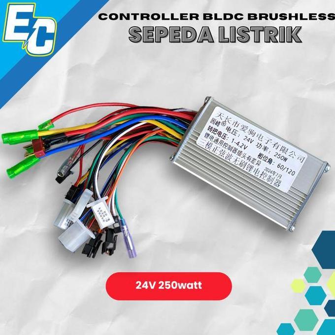 Controller BLDC 36/48V 250w & 350w brushless sepeda listrik