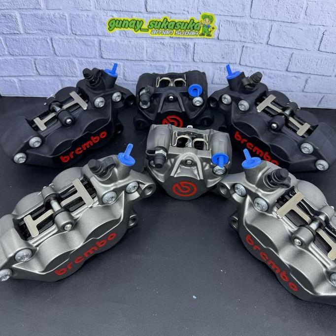 Promo Kaliper Brembo 4 Piston 1 Pin & Kaliper Brembo 2 Piston 1 Pin Set Ori Diskon