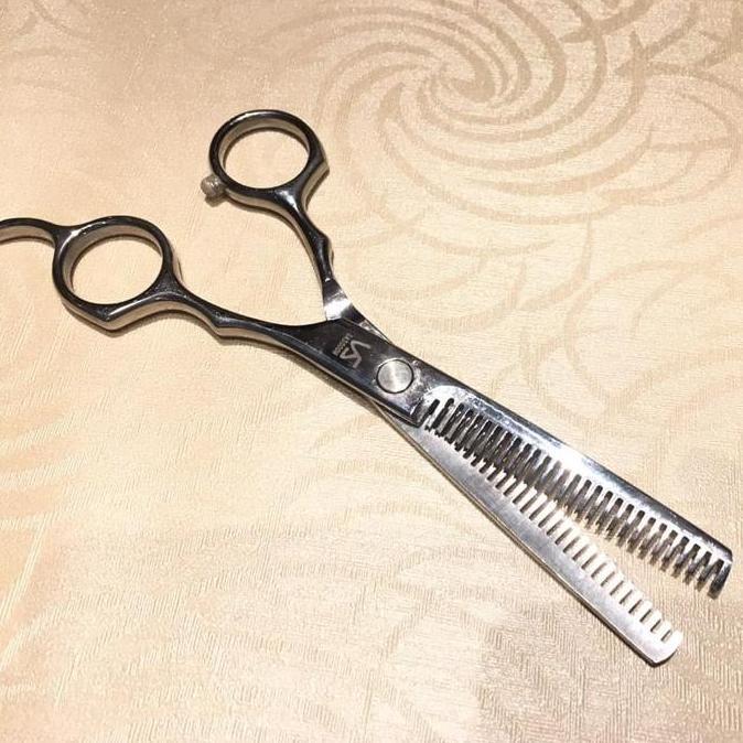 Gunting Rambut Gigi / Sasak 2 sisi 5,5 inchi VS Stainless