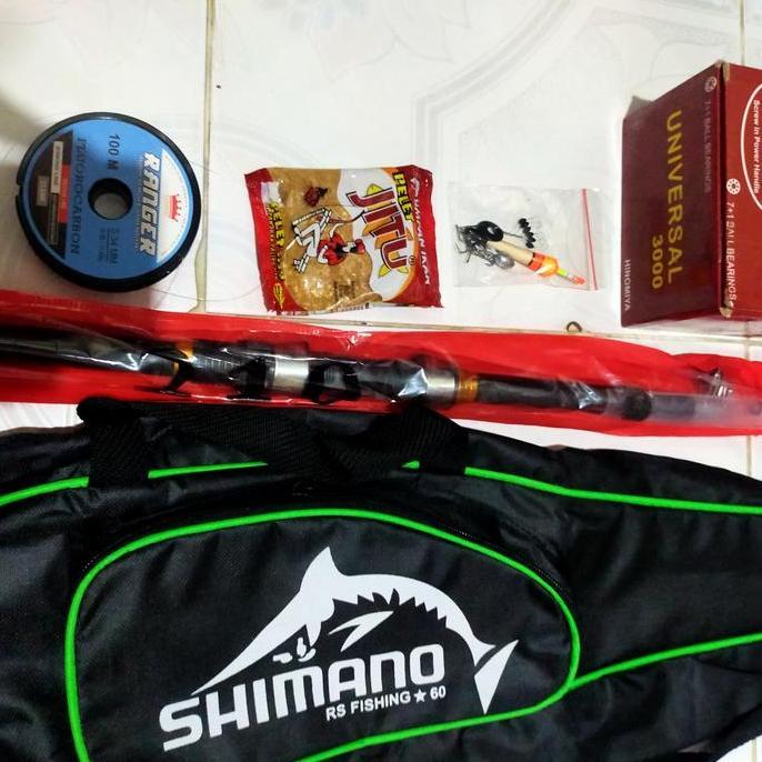 pancing set laut pinggir pantai