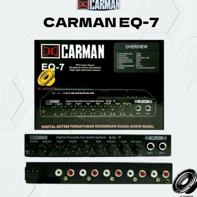 Promo Parametrik Khusus Mobil Carman Eq-7