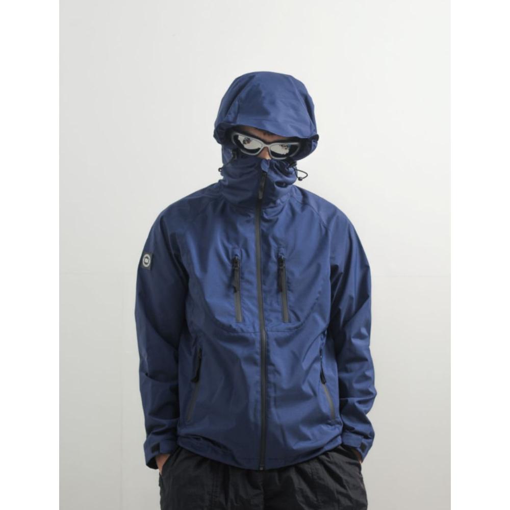 Troublemaker - Jaket Hurricane Royal  Blue - Jaket Outdoor Waterproof - Casual Outfit - Jacket Gorpc