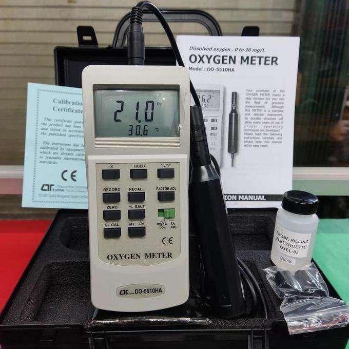 Zapafirt56 - Lutron Do-551Ha Dissolved Oxygen Meter - Alat Ukur Oksigen Air