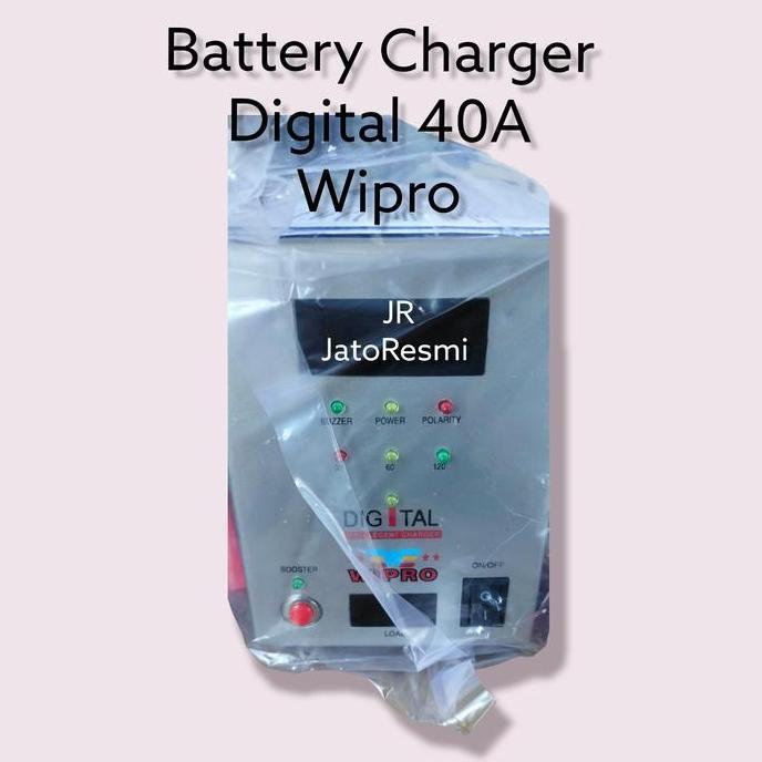 *****] Battery Charger Digital 40A Wipro