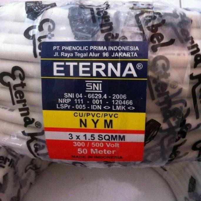 *#*#*#] Kabel Listrik Eterna NYM 3X1.5