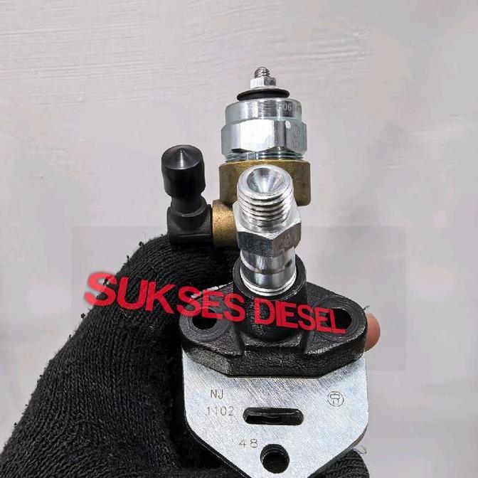 Ready oke] 13800 Injection Pump Assy Selenoid Bospom Pompa Minyak Genset Diesel 1000watt NJ1102 1105