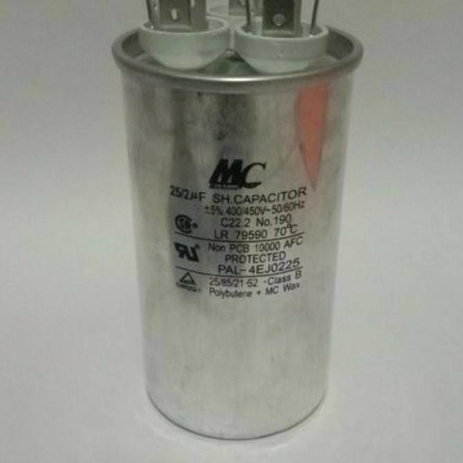 ^%^%^%^%] Kapasitor / Capasitor AC 25+2mf MC