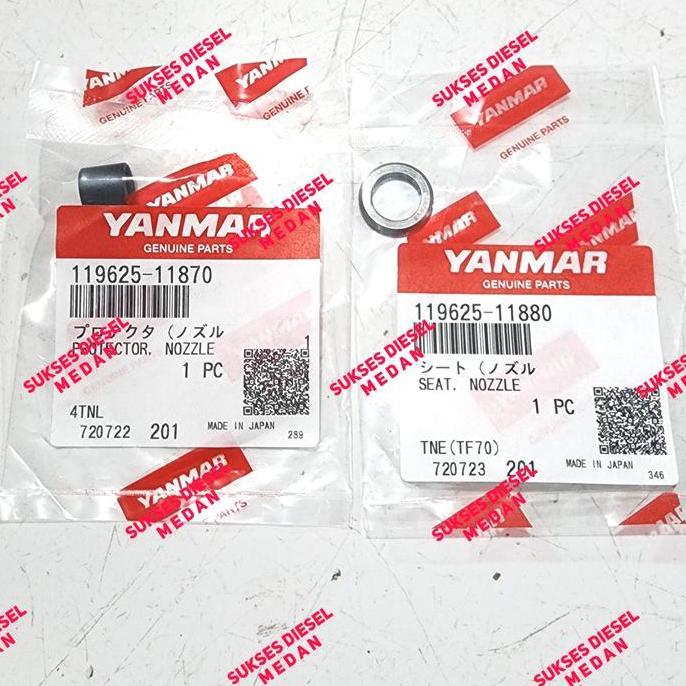'+'+'+'+] Nozzle Protector + Ring Mesin Diesel Yanmar TF55 TF65 TF75 TF85 TF105 Original ( SET ) Noj