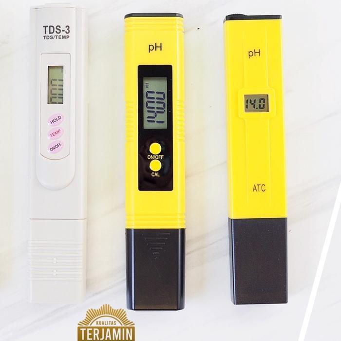 Paket Ph Meter Dan Tds Meter Tds Dan Ph Meter Ph Tester Ph Meter Digital Tds 3 Original Dan Terperca
