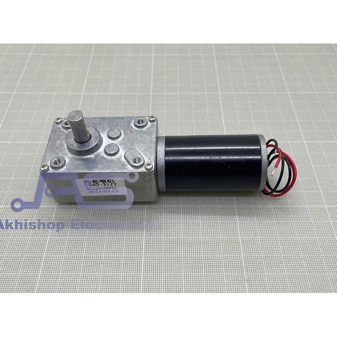%%%%] Permanent Magnet Worm Gear Motor DC 5840GW31ZY 12V 10RPM