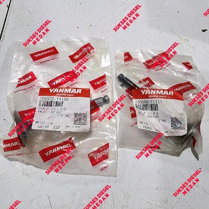 $$$$] TF105 TF115 Valve Inlet Exhaust Klep Api Minyak Mesin Diesel Yanmar Original