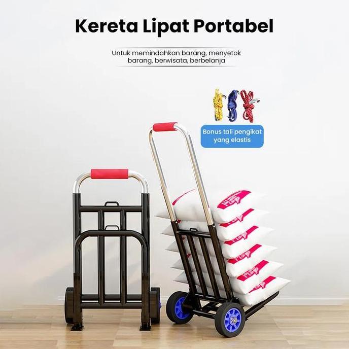 Troli Lipat 100 kg / 120 kg / 180 kg Trolley Lipat Serbaguna/ Trolley /Barang Serbaguna Luggage Carr