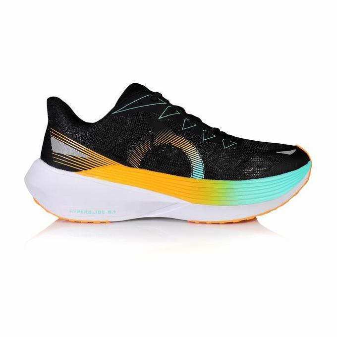 Ortuseight Sepatu Running Hyperglide 3.1 Black Ortrange