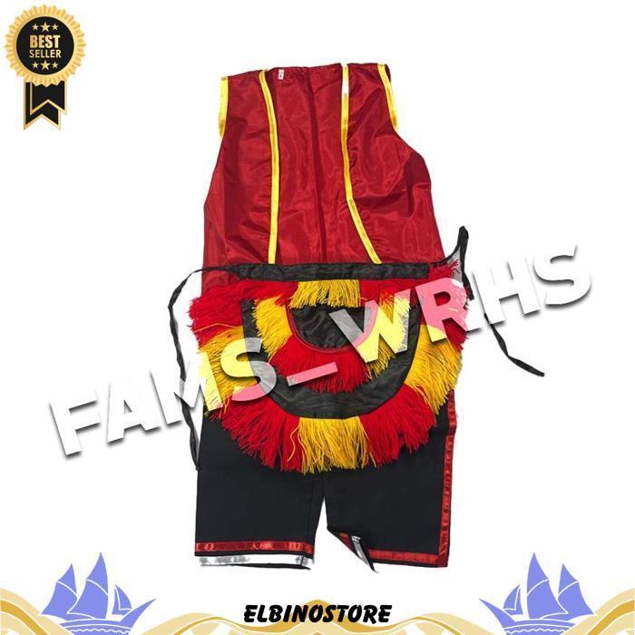 [ New ] Baju Setelan Ganongan Anak Dewasa Celana Rompi Ganongan Dan Jaranan Murah