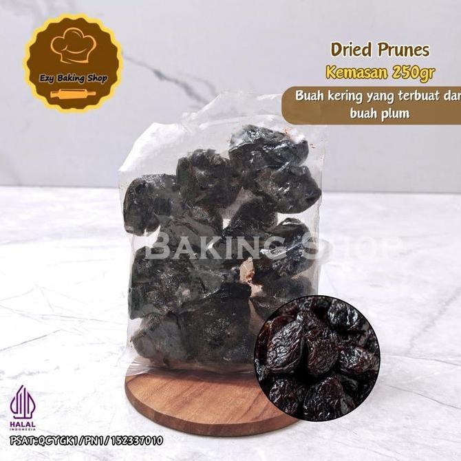 Terlaris Dried Prunes 250Gr - Buah Plum Kering Untuk Lapis Legit Buah Plum Kering 250Gr