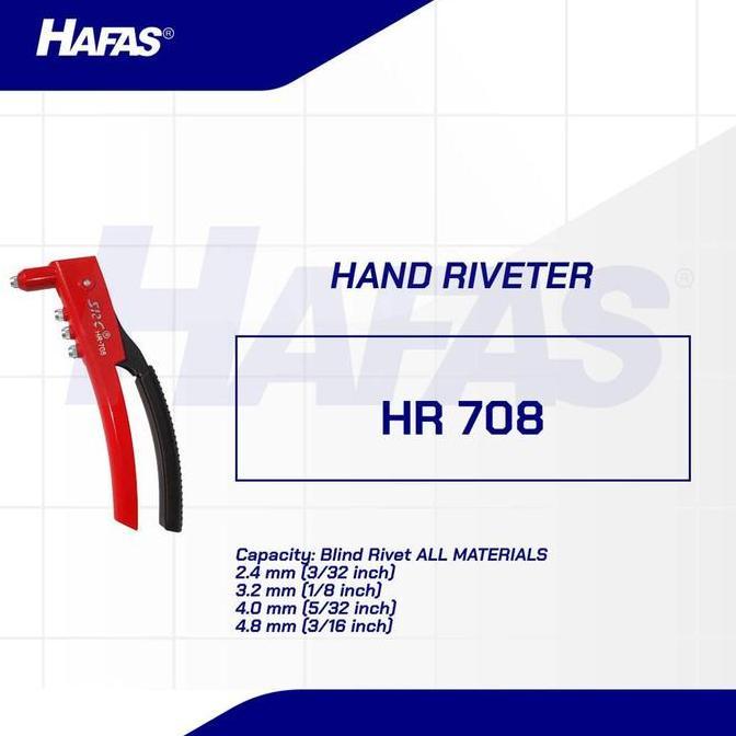 Hand Riveter, Tang Rivet SRC HR-708