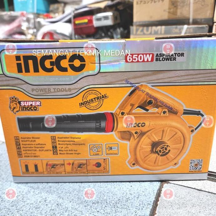 MESIN ASPIRATOR BLOWER PENGERING BULU KUCING ANJING 650 W INGCO AB6038